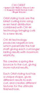 CHI ORBIT♥ 9mm 18mm Styler Curling Hair Iron GF5001♥  