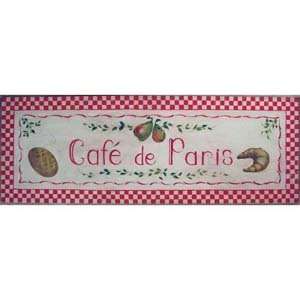  Cafe De Paris Kitchen Wall Plaque