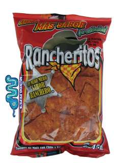 Sabritas Rancheritos Chips with Chili/Spicy 5Pack  