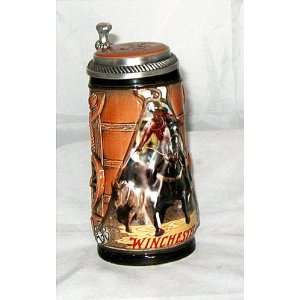   WINCHESTER RODEO SERIES CALF ROPING STEIN NEW 