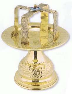 Orthodox Christian Byzantine NEW Brass chalice set  