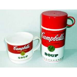  Campbells Soup 1998 Thermos 2006 Cup Mug Plastic Kids 