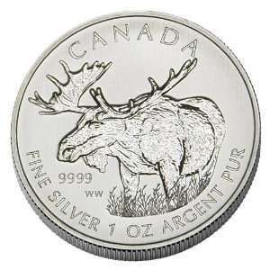  Canadian Moose Coin 2012 1 ounce silver 