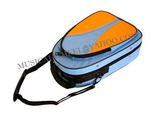 CLARINET CASE  Case ONLY  Blue/Orange  Brand New  