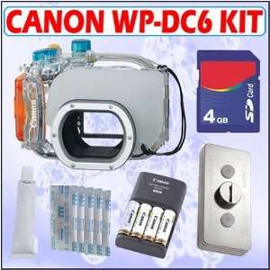  Canon WP DC6 WaterProof Case for Canon A710 and Accessory 