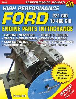Ford V8 Parts Interchange Book 289 302 351 427 428 429  