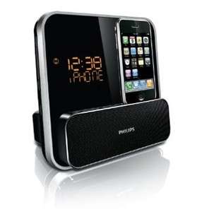 PHILIPS Dual Alarm LED Clock Radio With iPod and iPhone Docking/Dock 