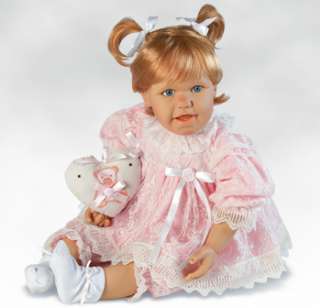 Gabrielle   Collectible Lifelike Toddler Doll in Vinyl  
