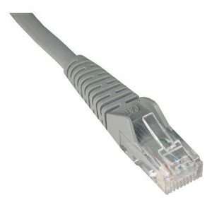 Tripp Lite Cat6 Patch Cable. 5FT CAT6 GRAY GIGABIT PATCH CORD SNAGLESS 