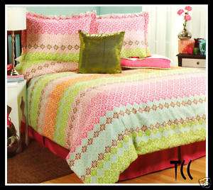 NEW Bright Ideas Nikko 4 Piece Comforter Bed Set Full  