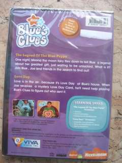 Blue Talks Blues Clues Brand NEW DVD SEALED  