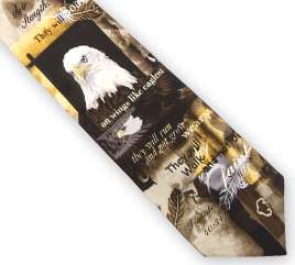 Eagles Wings Eagle Isaiah 4031 Christian Tie  