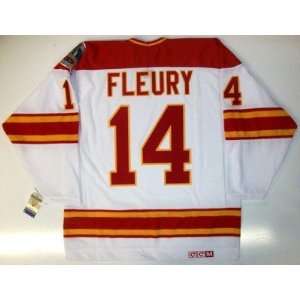   Calgary Flames 89 Cup Vintage Ccm Jersey   Small