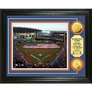  Marlins Park 2012 Opening Ceremony Gold Coin Photo Mint 