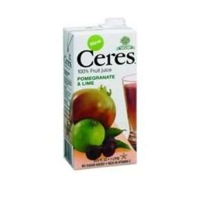 Ceres Juices, Pomegranate & Lime, 33.8oz Grocery & Gourmet Food