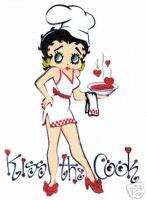 Betty Boop  Bookmark Kiss the Cook A Must See  
