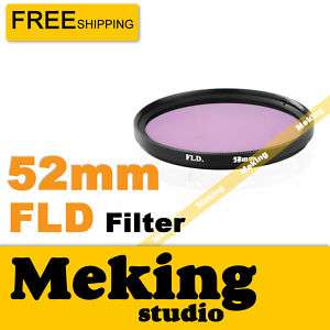 FLD/FL D Filter 52mm fluorescent daylight correction  