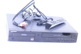AS IS SAMSUNG DVD VR375 DVD RECORDER VHS DECK  