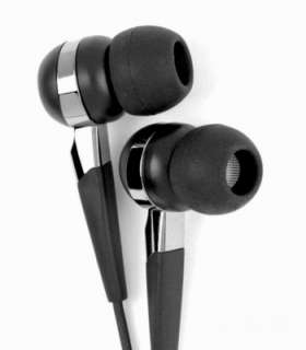 In Ear Black Headphones Earphone for ipod sony  D071  