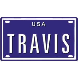  METAL EMBOSSED LICENSE PLATE NAME FOR BIKES, TRICYCLES, WAGONS, KIDS 