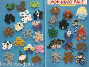 Pop ring pals crochet cute critters using pop can rings  