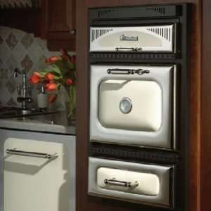 Double Electric Wall Oven with Upper Oven Convection and Self Cleaning 