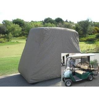 Deluxe 4 Passenger Golf Cart Cover fits E Z GO, Club Car and Yamaha G 