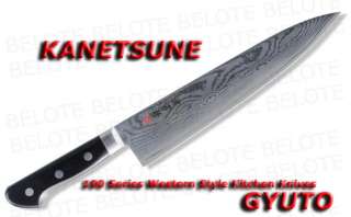 Kanetsune Damascus 240mm GYUTO Kitchen Knife KC 101 NEW  