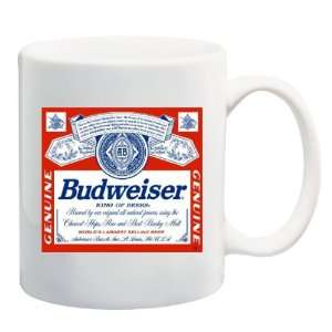  BUDWEISER Mug Coffee Cup 11 oz 