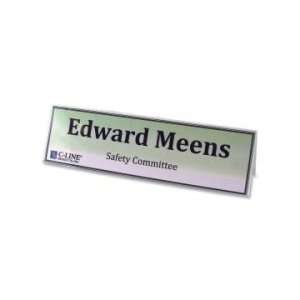  Name Tents w/Holder Inkjet/Laser Plastic 8 1/2x11 25/BX 