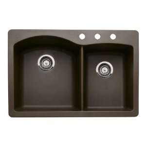   Double Basin Composite Granite Kitchen Sink 440213 3
