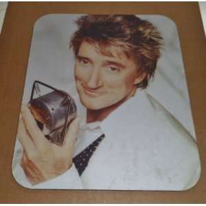    ROD STEWART & a Microphone COMPUTER MOUSEPAD 