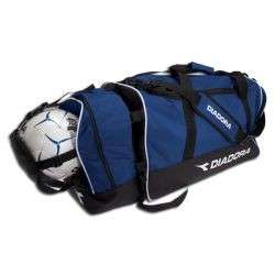 DIADORA Duffel + Backpack TRAVEL SOCCER NEW ROYAL BLUE  