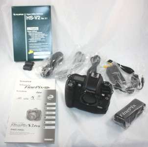 Fuji FinePix S3 PRO digital camera body professional use 74101405095 