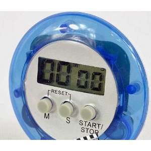  HK Round Digital LCD Screen Cooking Kitchen timer Count 