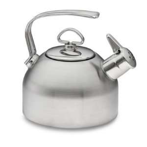  Chantal SL37 19 BRS Classic Tea Kettle Brushed Stainless 