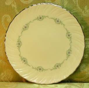 Musette by Lenox China DINNER PLATE F507 swirled flower  