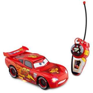   LICENSED DISNEY CARS 2 LIGHTNING MCQUEEN REMOTE CONTROL RC TOY  