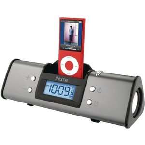 ipod touch speaker dock nano iphone iHome Alarm Clock Stereo System 