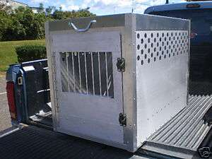 Aluminum Dog Crate/Cage Hunting Show  