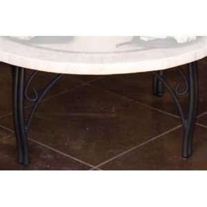  Meadowcraft Patio Table Wrought Iron 34 Base Patio, Lawn 