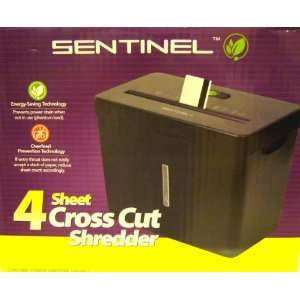  Sentinel 4 Sheet Cross Cut Shredder