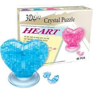  Heart   3D Jigsaw Crystal Puzzle Toys & Games