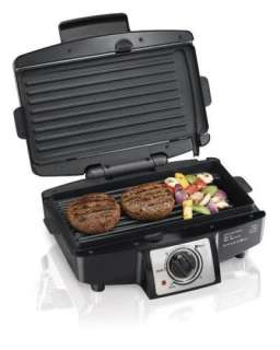 New Hamilton Beach Easy Clean Indoor Electric Grill   110 Sq. Inches 