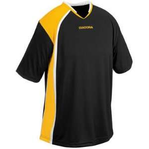  Diadora Serie A Custom Soccer Jerseys 327   BLACK/GOLD 