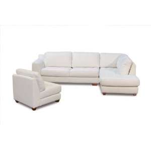 Diamond Sofa Zen Collection White Sofa Set 