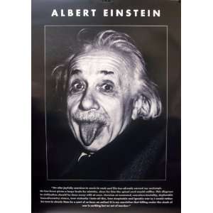 Albert Einstein 24x34 War Is Murder Poster
