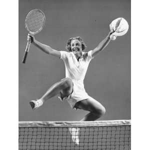  Alice Marble, No. 1 U.S. Woman Tennis Player, Victoriously 