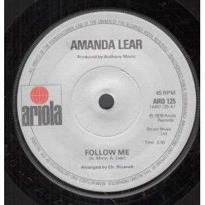  FOLLOW ME 7 INCH (7 VINYL 45) UK ARIOLA 1978 AMANDA LEAR Music