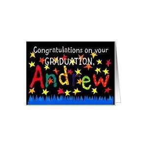  Andrew Graduation Congratulations Card Health & Personal 